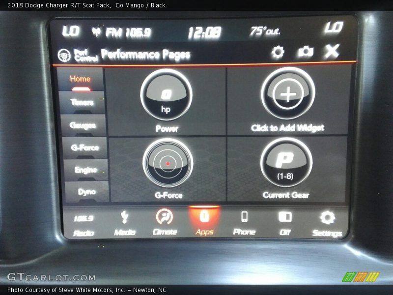 Go Mango / Black 2018 Dodge Charger R/T Scat Pack