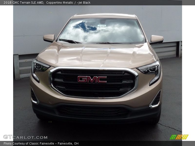 Coppertino Metallic / ­Jet Black 2018 GMC Terrain SLE AWD