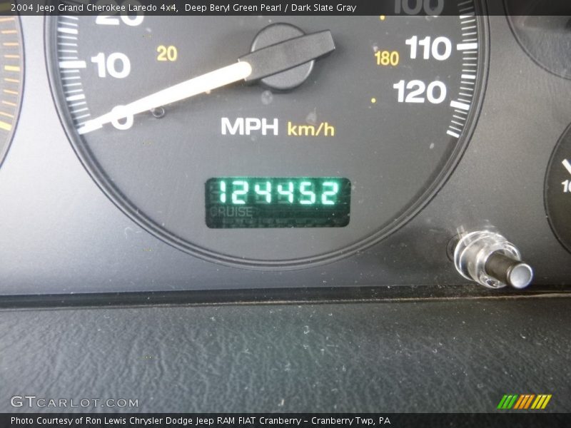 Deep Beryl Green Pearl / Dark Slate Gray 2004 Jeep Grand Cherokee Laredo 4x4