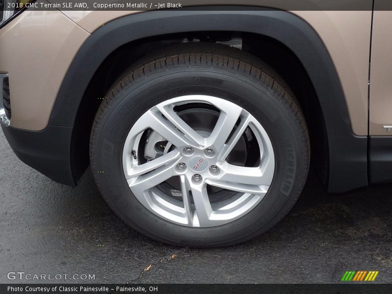 Coppertino Metallic / ­Jet Black 2018 GMC Terrain SLE AWD