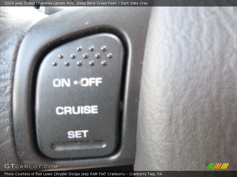 Deep Beryl Green Pearl / Dark Slate Gray 2004 Jeep Grand Cherokee Laredo 4x4