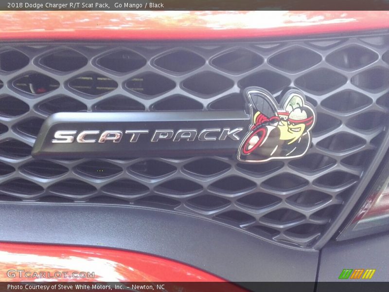 Go Mango / Black 2018 Dodge Charger R/T Scat Pack