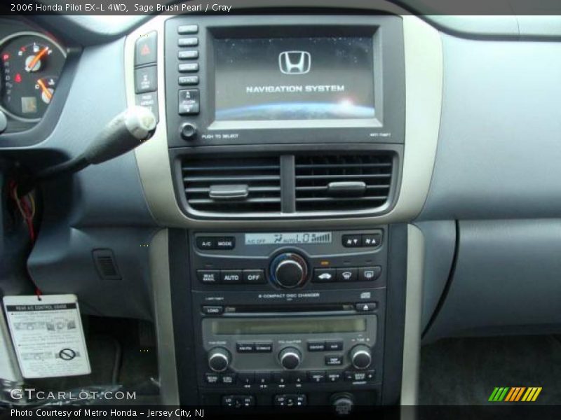 Sage Brush Pearl / Gray 2006 Honda Pilot EX-L 4WD