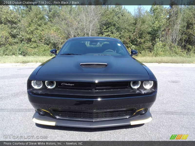 Pitch Black / Black 2018 Dodge Challenger T/A 392