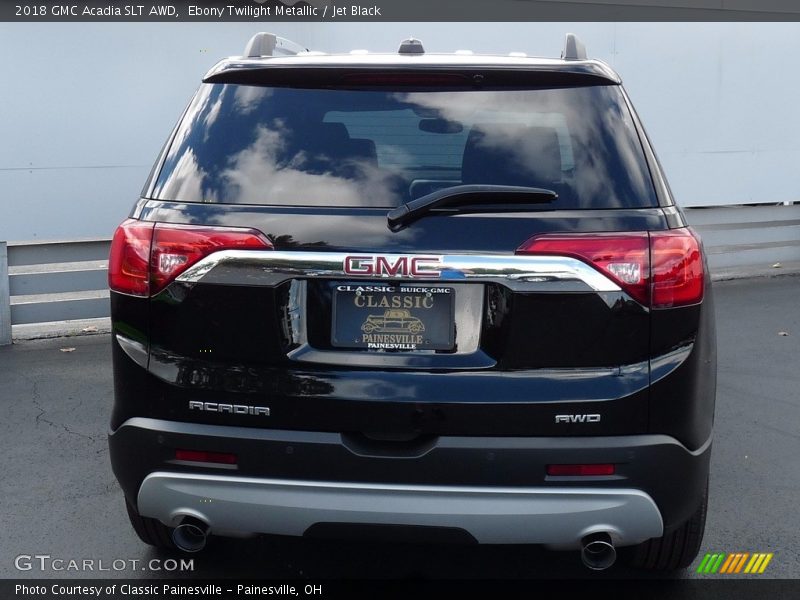Ebony Twilight Metallic / Jet Black 2018 GMC Acadia SLT AWD