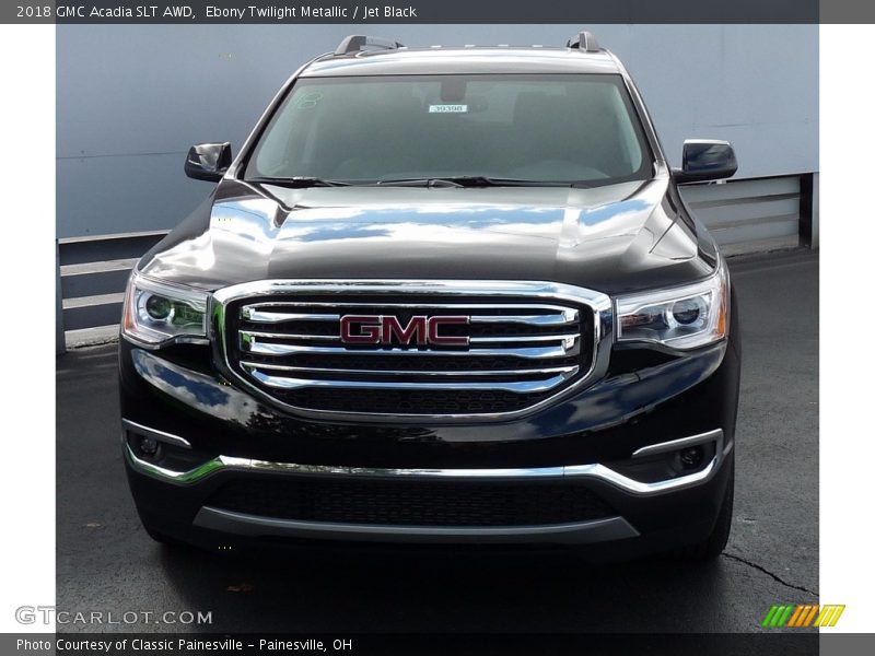 Ebony Twilight Metallic / Jet Black 2018 GMC Acadia SLT AWD