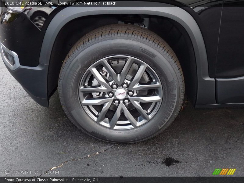 Ebony Twilight Metallic / Jet Black 2018 GMC Acadia SLT AWD