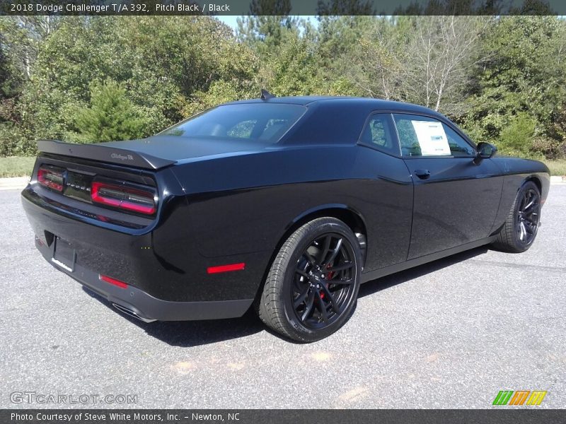 Pitch Black / Black 2018 Dodge Challenger T/A 392
