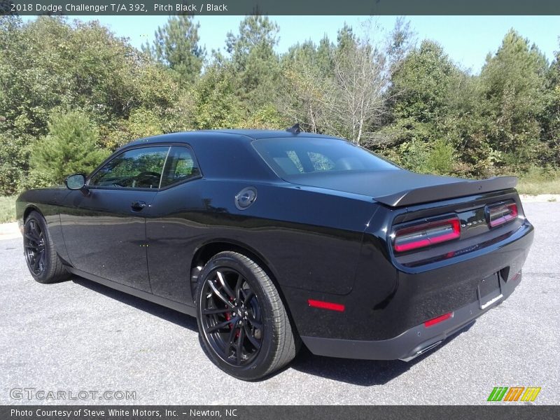 Pitch Black / Black 2018 Dodge Challenger T/A 392