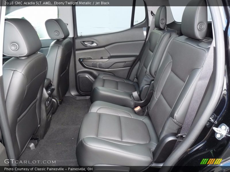 Ebony Twilight Metallic / Jet Black 2018 GMC Acadia SLT AWD