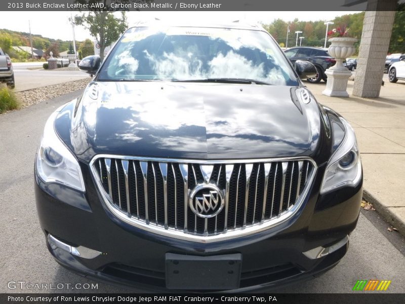 Carbon Black Metallic / Ebony Leather 2013 Buick Enclave Leather AWD