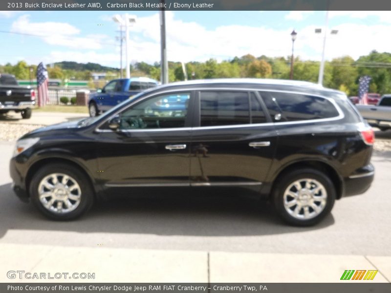 Carbon Black Metallic / Ebony Leather 2013 Buick Enclave Leather AWD