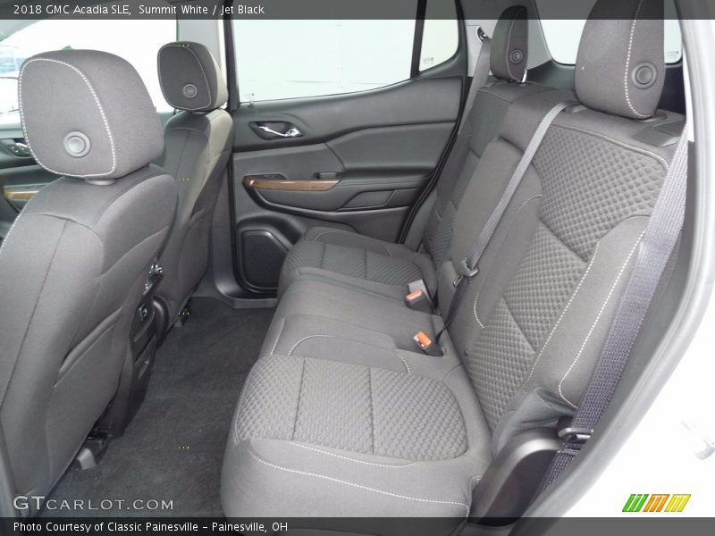 Summit White / Jet Black 2018 GMC Acadia SLE