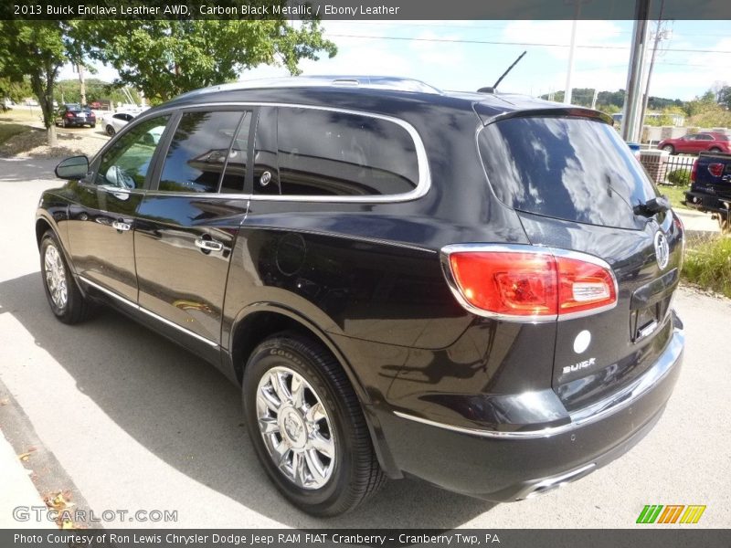 Carbon Black Metallic / Ebony Leather 2013 Buick Enclave Leather AWD