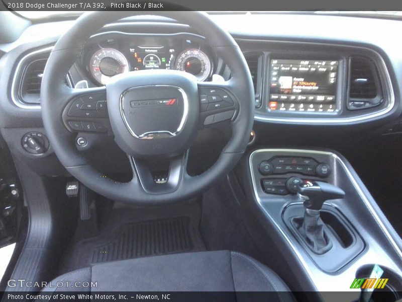 Pitch Black / Black 2018 Dodge Challenger T/A 392