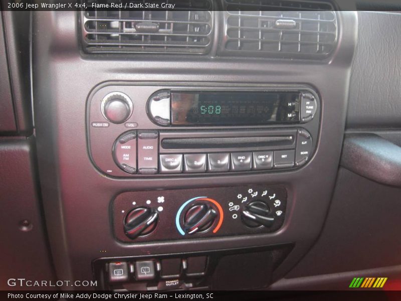 Flame Red / Dark Slate Gray 2006 Jeep Wrangler X 4x4