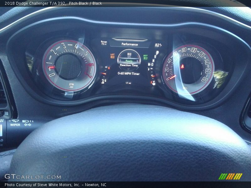 Pitch Black / Black 2018 Dodge Challenger T/A 392