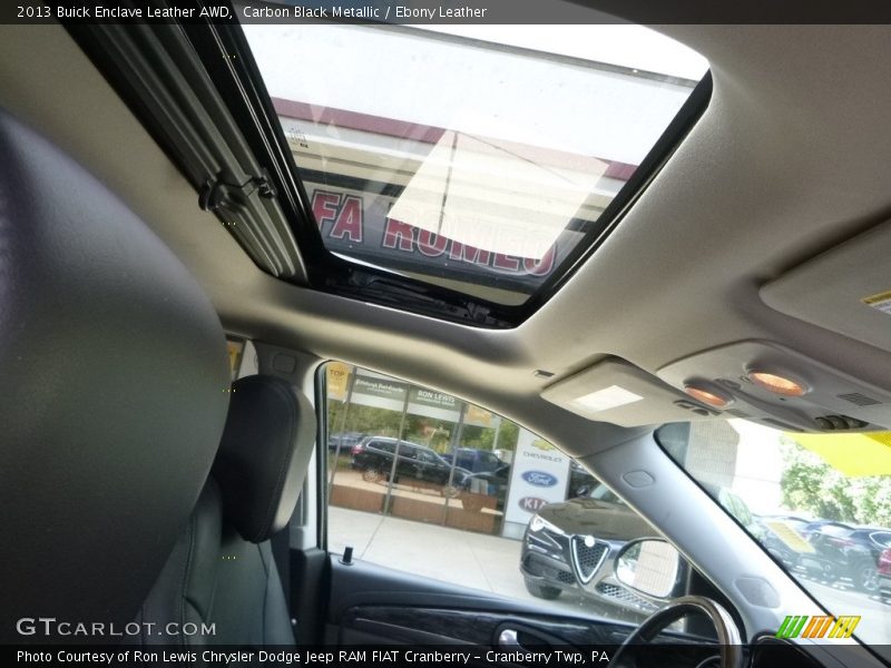 Carbon Black Metallic / Ebony Leather 2013 Buick Enclave Leather AWD