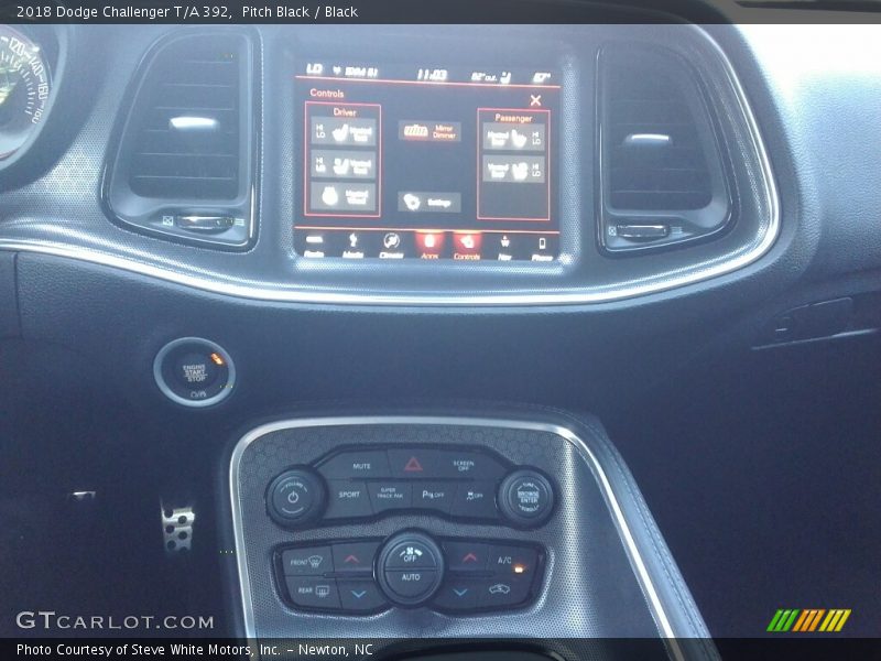 Pitch Black / Black 2018 Dodge Challenger T/A 392