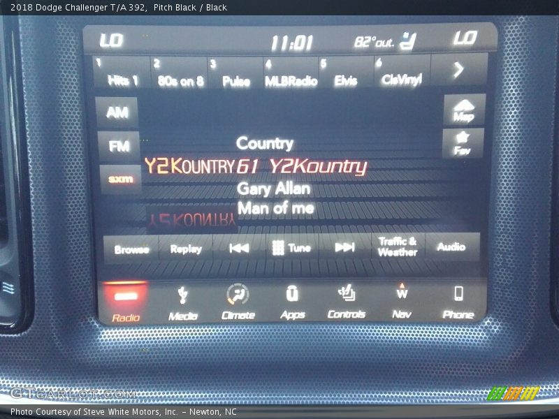 Pitch Black / Black 2018 Dodge Challenger T/A 392