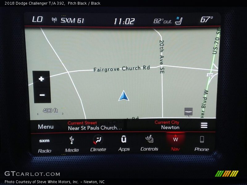 Pitch Black / Black 2018 Dodge Challenger T/A 392