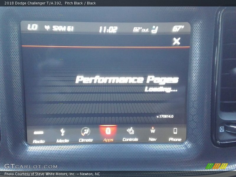 Pitch Black / Black 2018 Dodge Challenger T/A 392