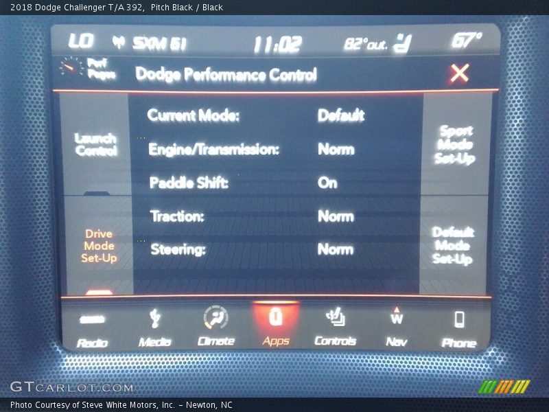 Pitch Black / Black 2018 Dodge Challenger T/A 392