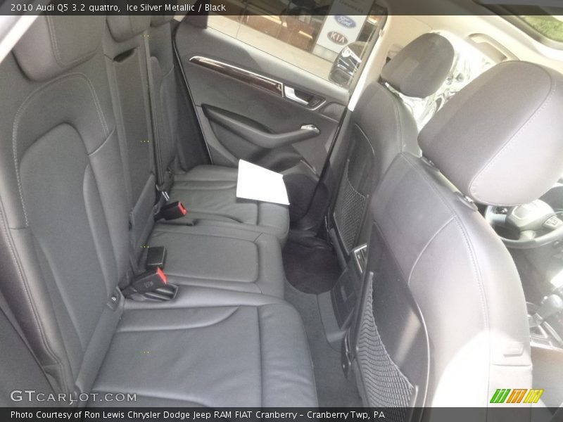 Ice Silver Metallic / Black 2010 Audi Q5 3.2 quattro