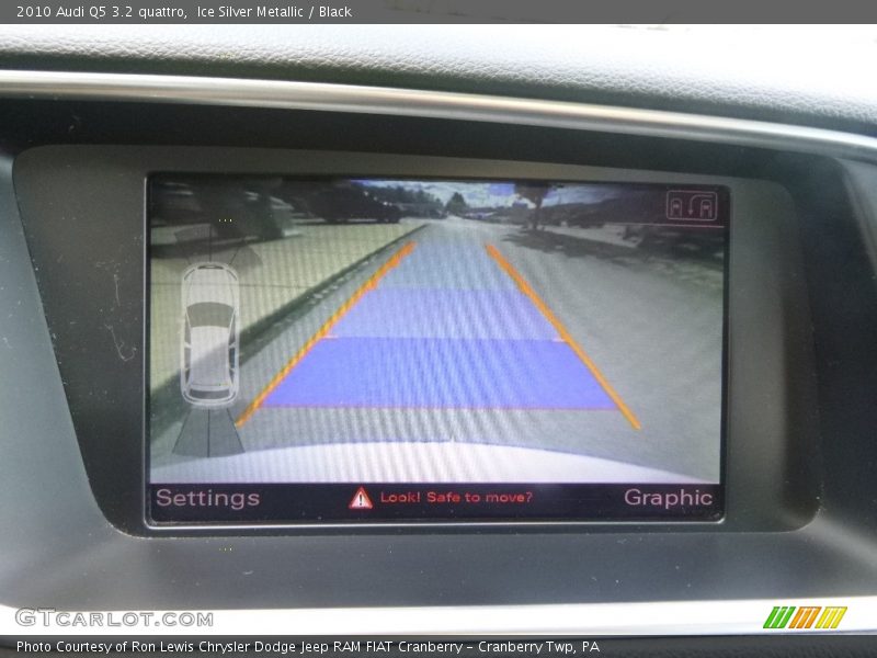Ice Silver Metallic / Black 2010 Audi Q5 3.2 quattro