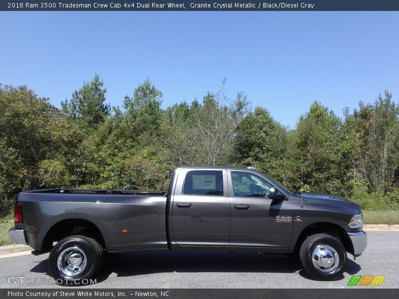 Granite Crystal Metallic / Black/Diesel Gray 2018 Ram 3500 Tradesman Crew Cab 4x4 Dual Rear Wheel