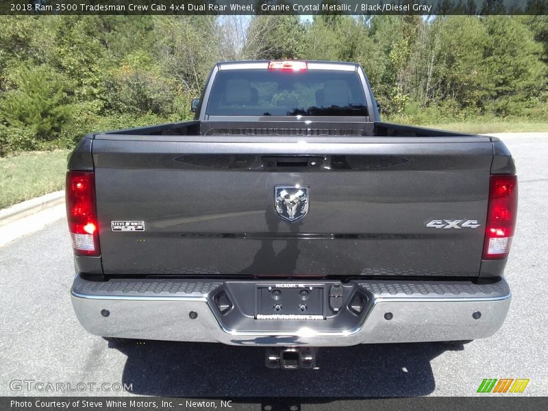 Granite Crystal Metallic / Black/Diesel Gray 2018 Ram 3500 Tradesman Crew Cab 4x4 Dual Rear Wheel