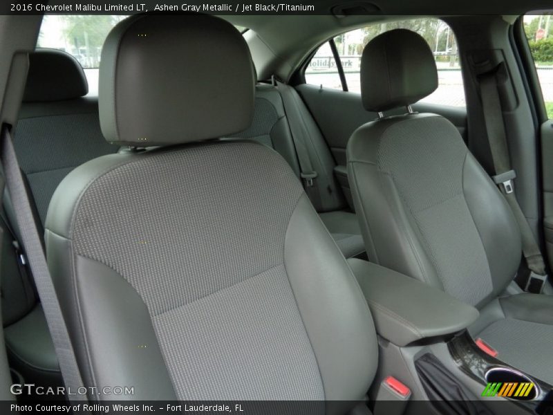 Ashen Gray Metallic / Jet Black/Titanium 2016 Chevrolet Malibu Limited LT