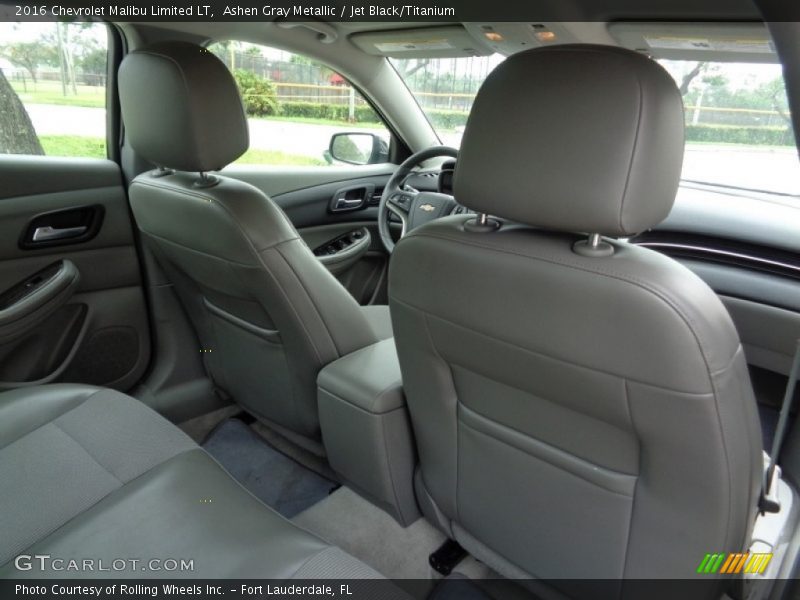 Ashen Gray Metallic / Jet Black/Titanium 2016 Chevrolet Malibu Limited LT