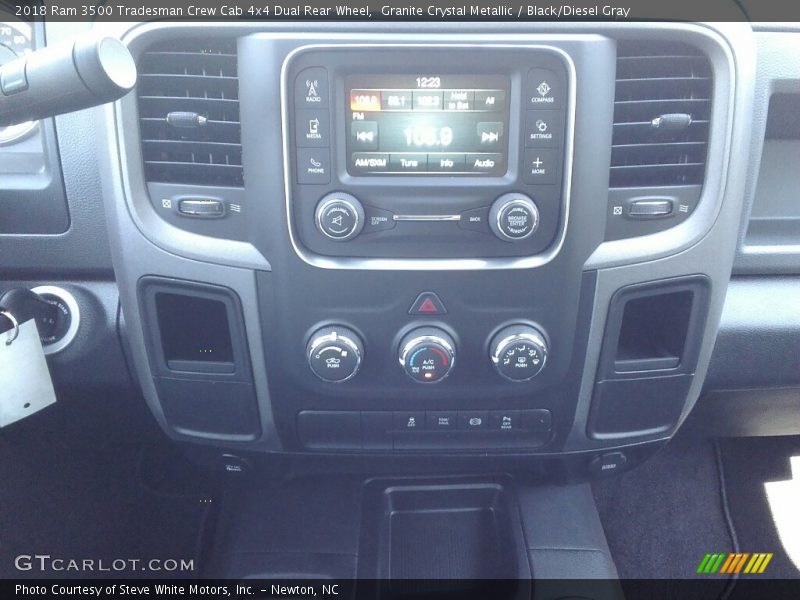 Granite Crystal Metallic / Black/Diesel Gray 2018 Ram 3500 Tradesman Crew Cab 4x4 Dual Rear Wheel