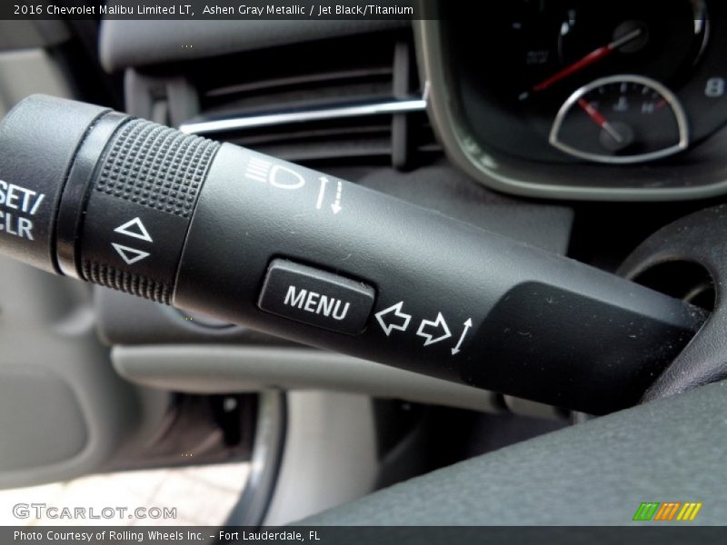 Ashen Gray Metallic / Jet Black/Titanium 2016 Chevrolet Malibu Limited LT