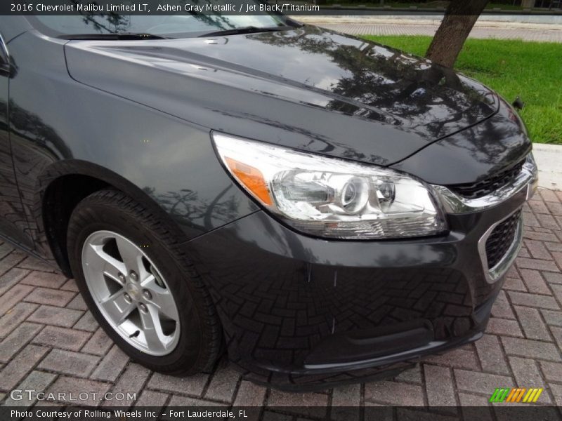 Ashen Gray Metallic / Jet Black/Titanium 2016 Chevrolet Malibu Limited LT