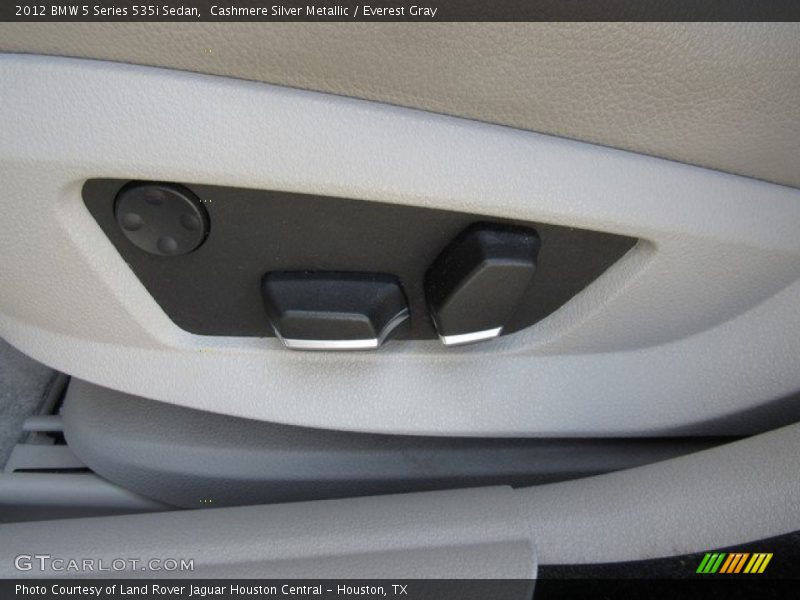 Cashmere Silver Metallic / Everest Gray 2012 BMW 5 Series 535i Sedan