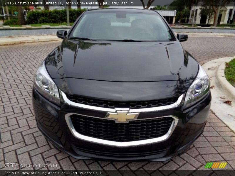 Ashen Gray Metallic / Jet Black/Titanium 2016 Chevrolet Malibu Limited LT