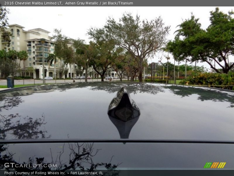 Ashen Gray Metallic / Jet Black/Titanium 2016 Chevrolet Malibu Limited LT