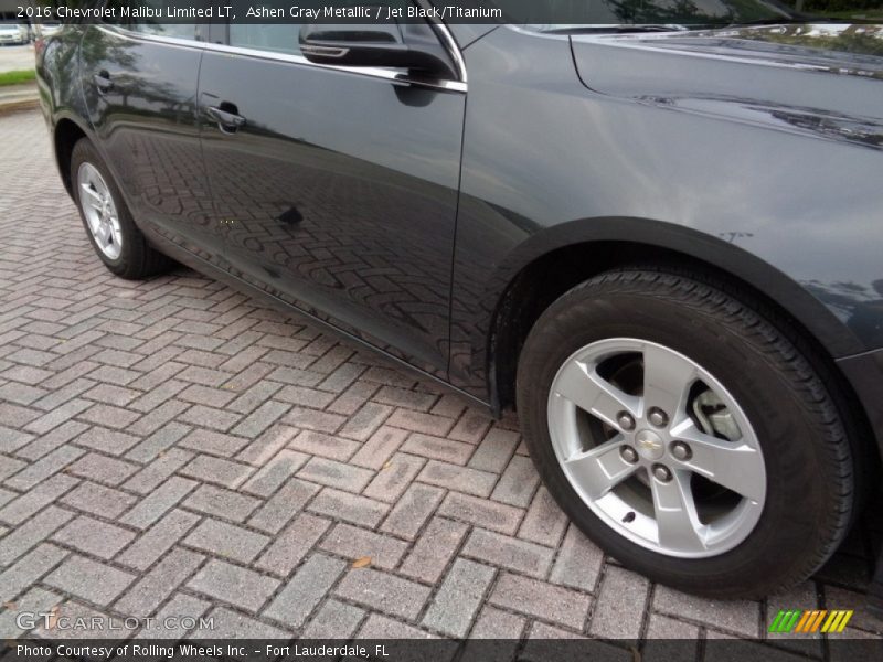 Ashen Gray Metallic / Jet Black/Titanium 2016 Chevrolet Malibu Limited LT