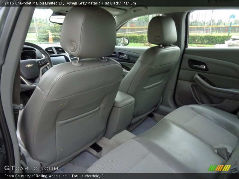 Ashen Gray Metallic / Jet Black/Titanium 2016 Chevrolet Malibu Limited LT
