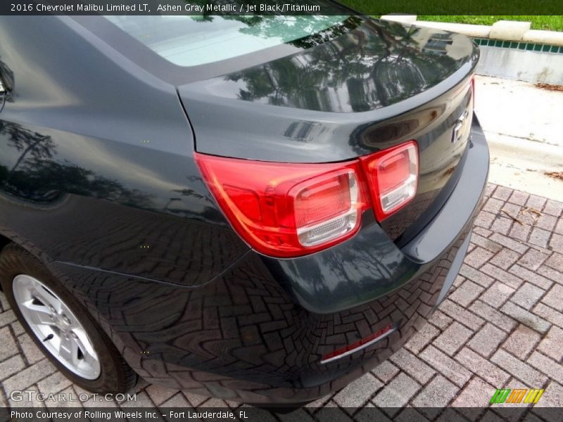 Ashen Gray Metallic / Jet Black/Titanium 2016 Chevrolet Malibu Limited LT
