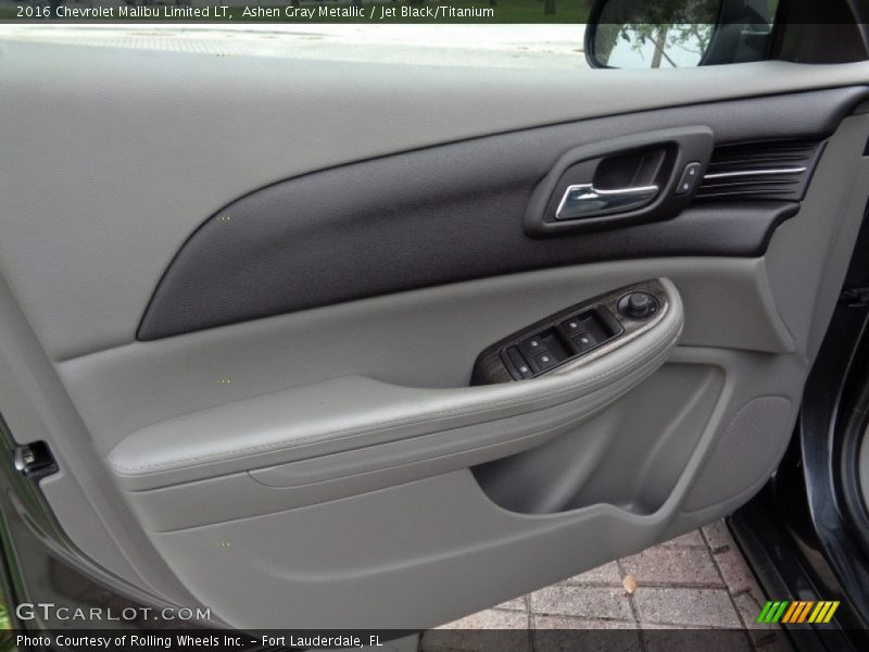 Ashen Gray Metallic / Jet Black/Titanium 2016 Chevrolet Malibu Limited LT