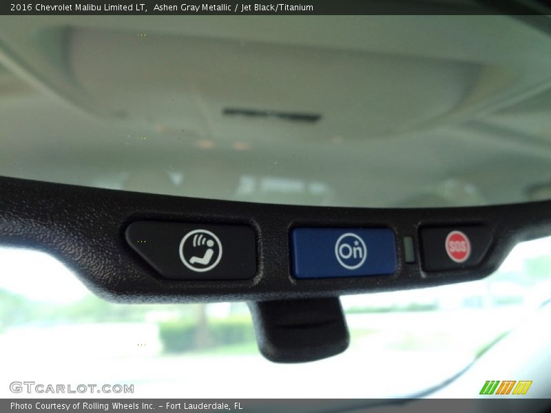 Ashen Gray Metallic / Jet Black/Titanium 2016 Chevrolet Malibu Limited LT