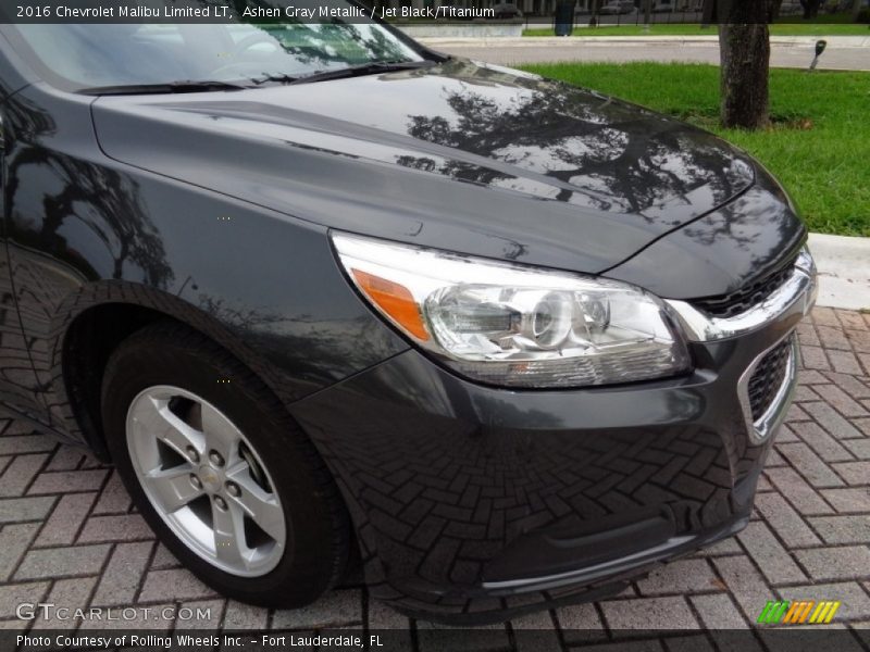 Ashen Gray Metallic / Jet Black/Titanium 2016 Chevrolet Malibu Limited LT