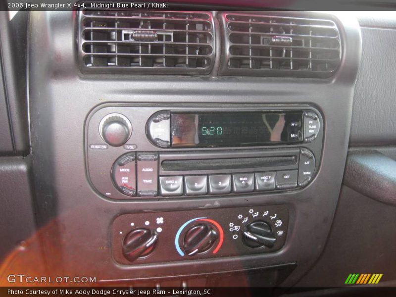 Midnight Blue Pearl / Khaki 2006 Jeep Wrangler X 4x4