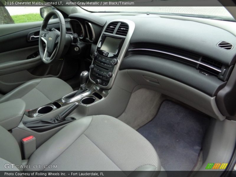 Ashen Gray Metallic / Jet Black/Titanium 2016 Chevrolet Malibu Limited LT