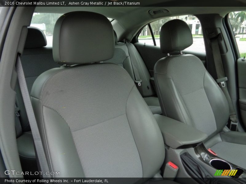 Ashen Gray Metallic / Jet Black/Titanium 2016 Chevrolet Malibu Limited LT