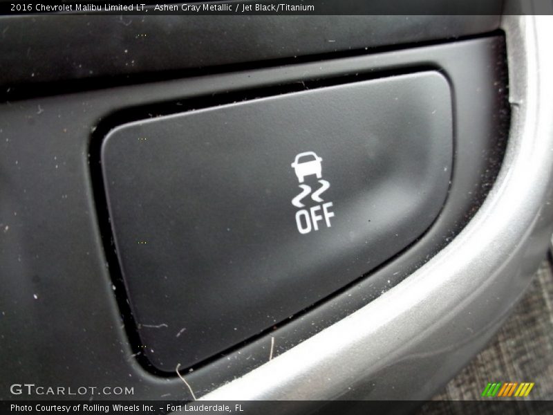 Ashen Gray Metallic / Jet Black/Titanium 2016 Chevrolet Malibu Limited LT