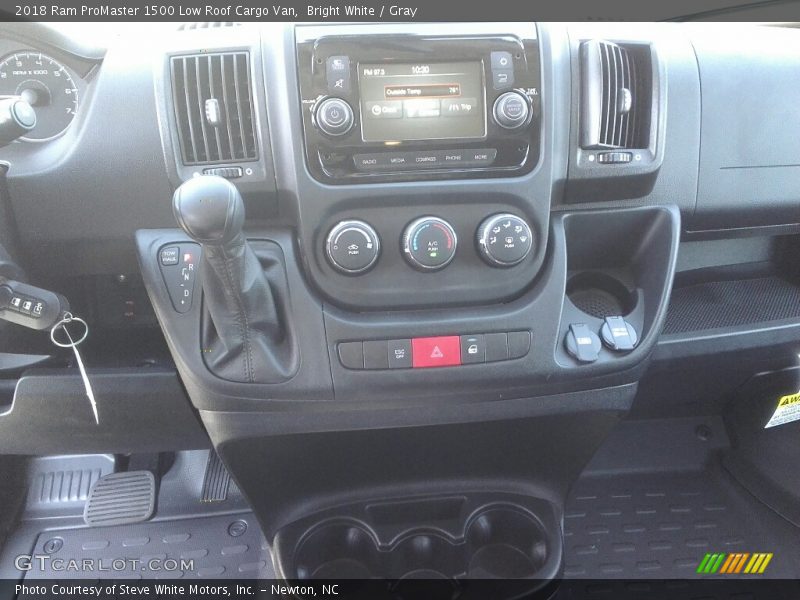 Controls of 2018 ProMaster 1500 Low Roof Cargo Van